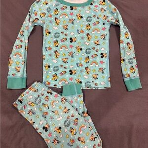 Disney Kids Mickey and friends Print Pajamas - Green